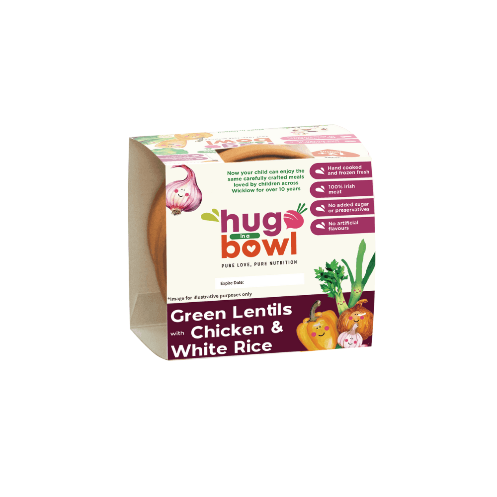 Baby Food Green Lentils with Chicken & White Rice | 9 to 12 Months | 180g