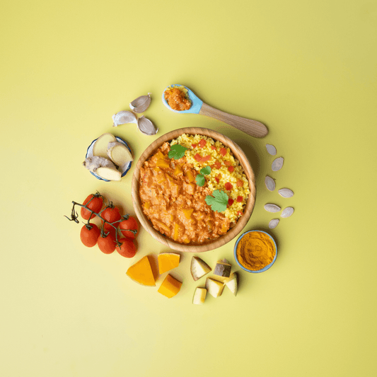 Baby Food Chicken Tikka Masala with Couscous | 9 to 12 Months | 180g - Hug in a Bowl