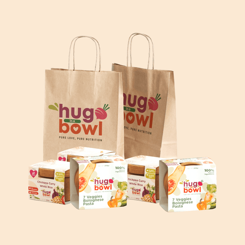 Package with 15 meals for toddlers (12 months and above) - Hug in a Bowl